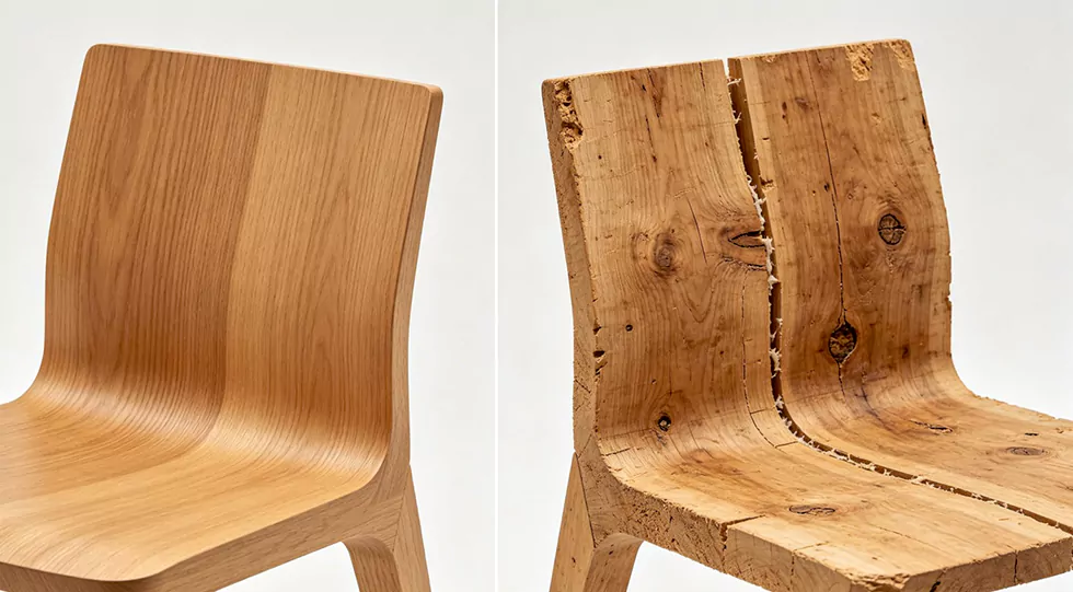 Parametric High Back Sculpture Accent Chair